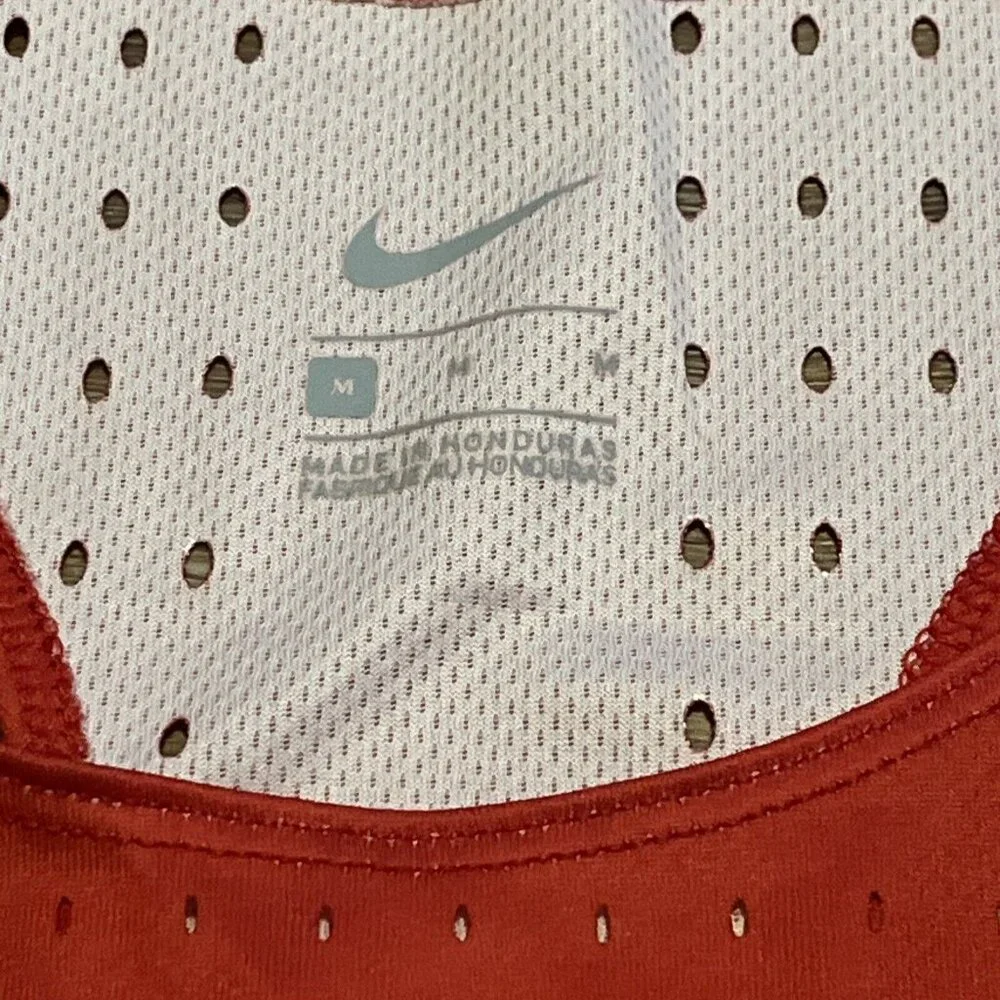 Women's Nike NSU Digital Elite Fast Running Singlet MEDIUM Track CV3599 Red Mesh